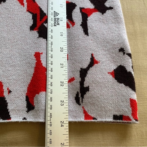 NWT Anthropologie Lizzie Mock Neck Sweater Size M Cozy Soft Knit Floral Print - Picture 12 of 16